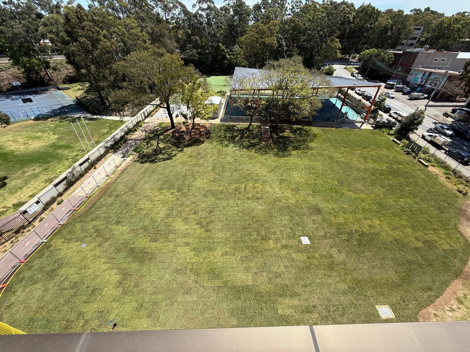An oval that finally drains